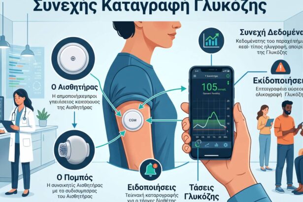 synechis katagrafi glykozis cgm eidi ofeli kai endeixeis